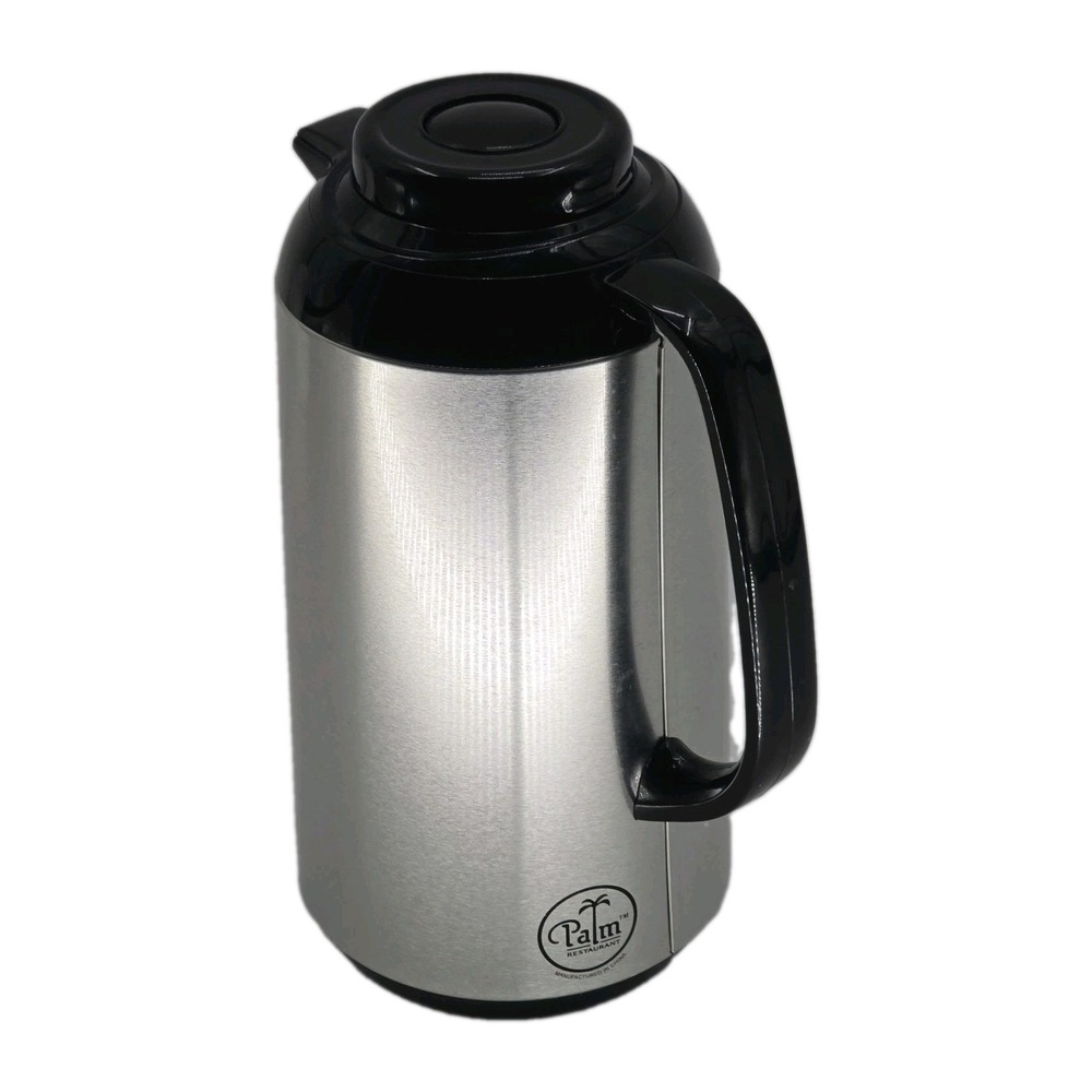 Oggi Coffee Thermal Carafe 34 oz Palm Restraunt Equipment Stainless Steel 6545